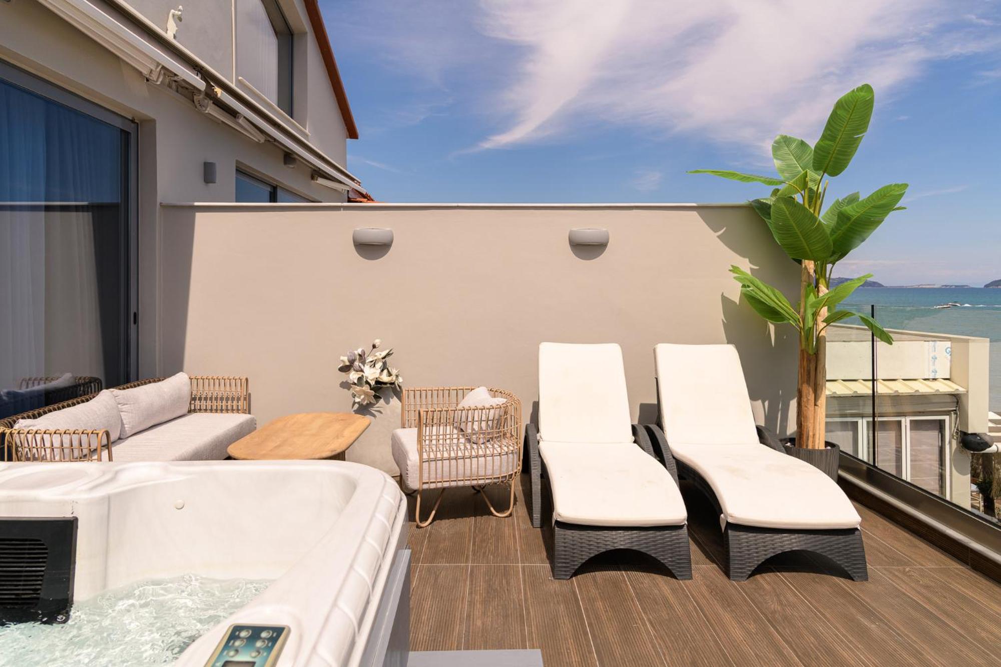 Ferienwohnung Pearl Luxury Living Laganas Exterior foto